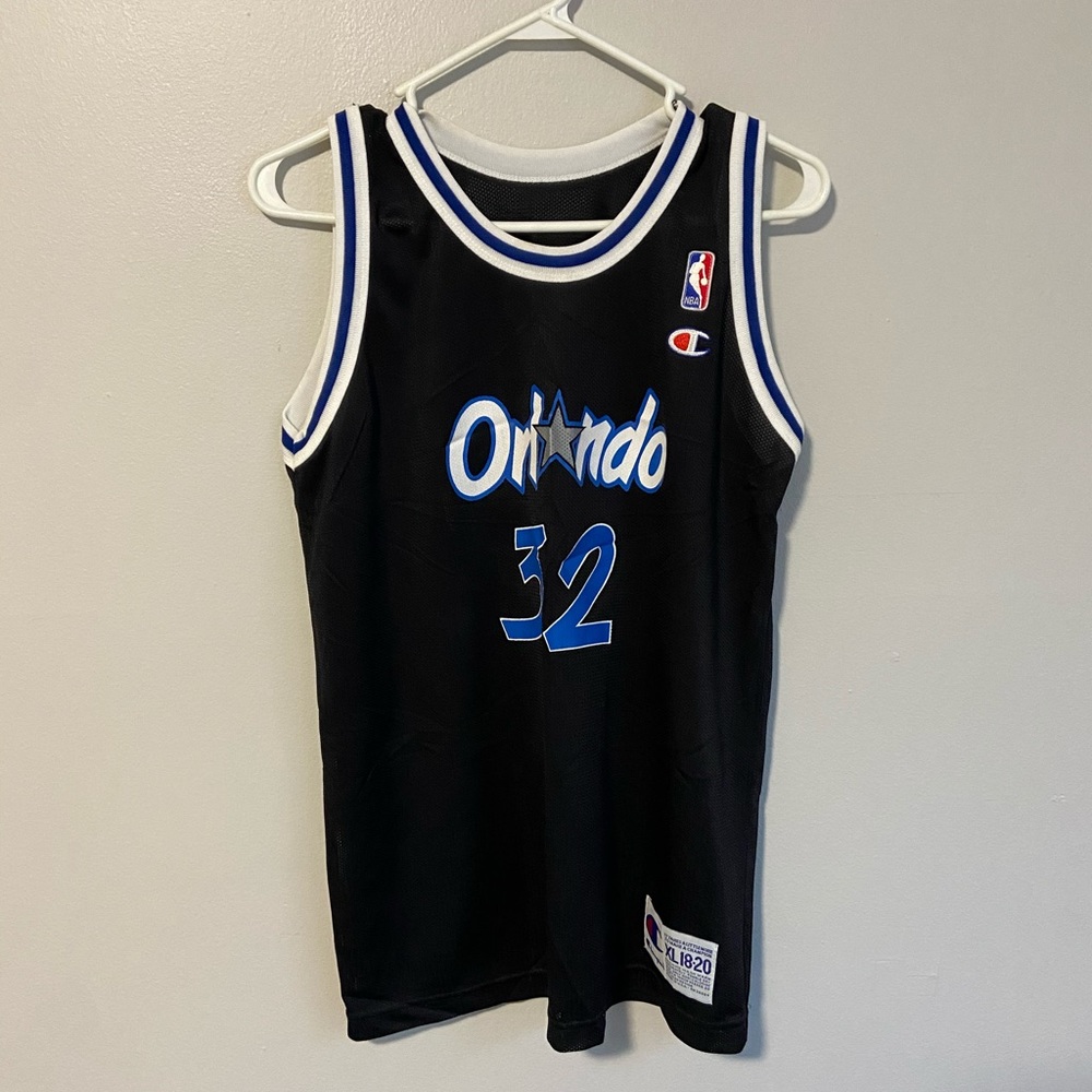 Vintage Champion Shaq O’Neal Orlando Magic Jersey
